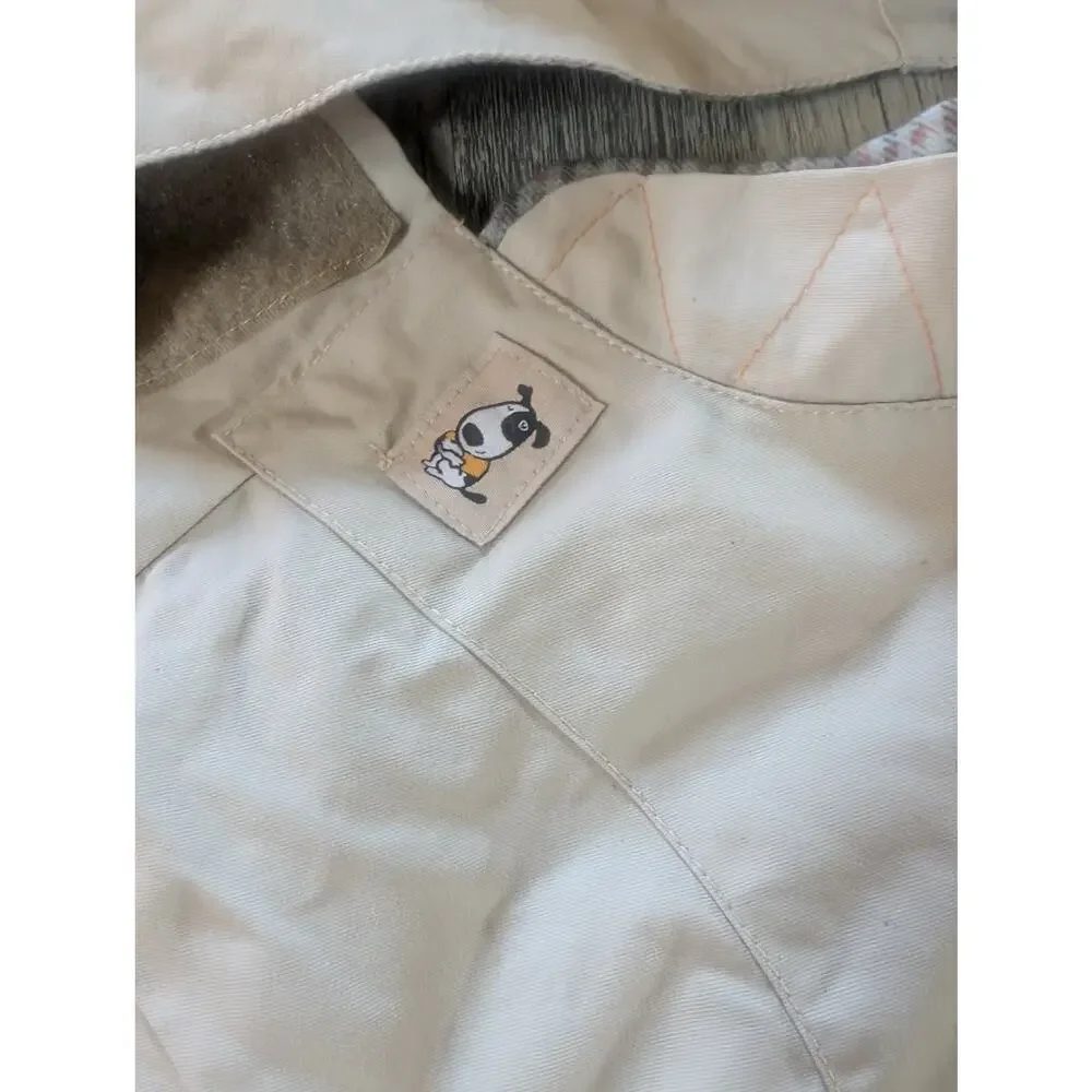 Thunder Coat Dog Rain Jacket Size M 26-40lb Water Resistant Full Zip Lightweight